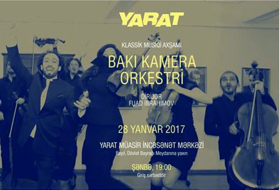 YARAT Contemporary Art Space to host musical evening with Baku Chamber Orchestra
