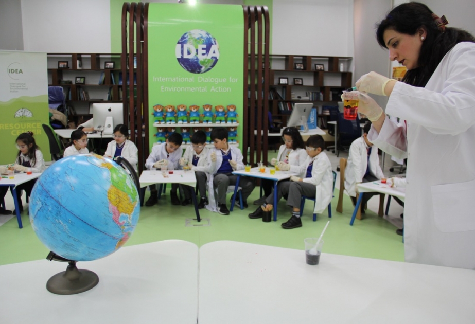 Uşaqlar üçün növbəti ekoloji laboratoriya təlimi təşkil olunub