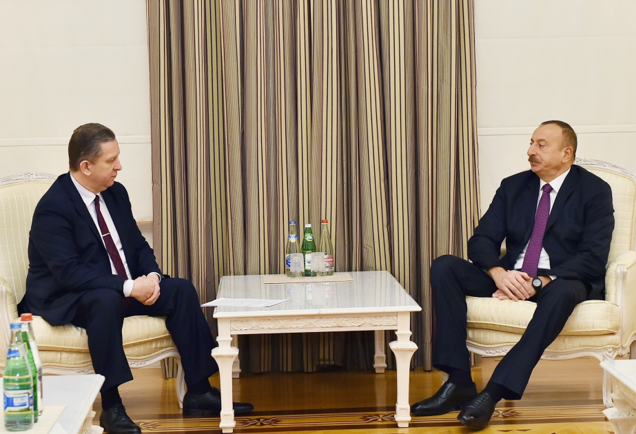 Президент Азербайджана Ильхам Алиев принял министра социальной политики Украины [ОБНОВЛЕНО] ВИДЕО
