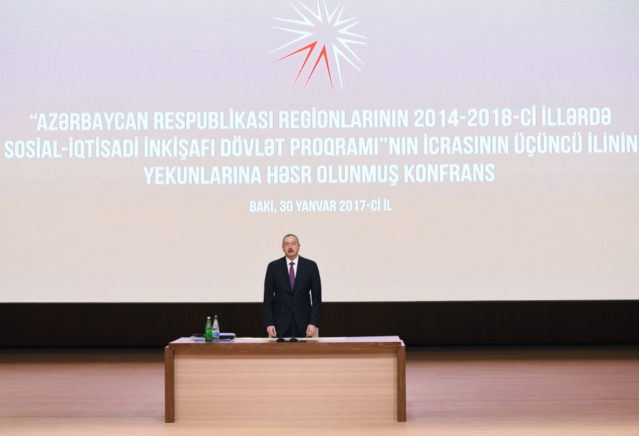 Konferenz über Ergebnisse des dritten Jahres der Umsetzung des staatlichen Programms für sozialökonomische Entwicklung der Regionen in den Jahren 2014-2018 VIDEO