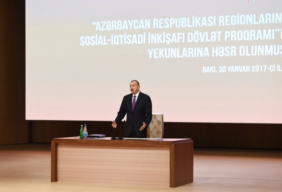 President Ilham Aliyev: Our goal is to ensure a better life for Azerbaijani citizen