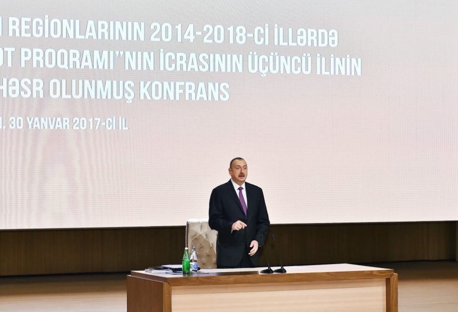 President Ilham Aliyev: Restoration of Jojuq Marjanli village is a historic event