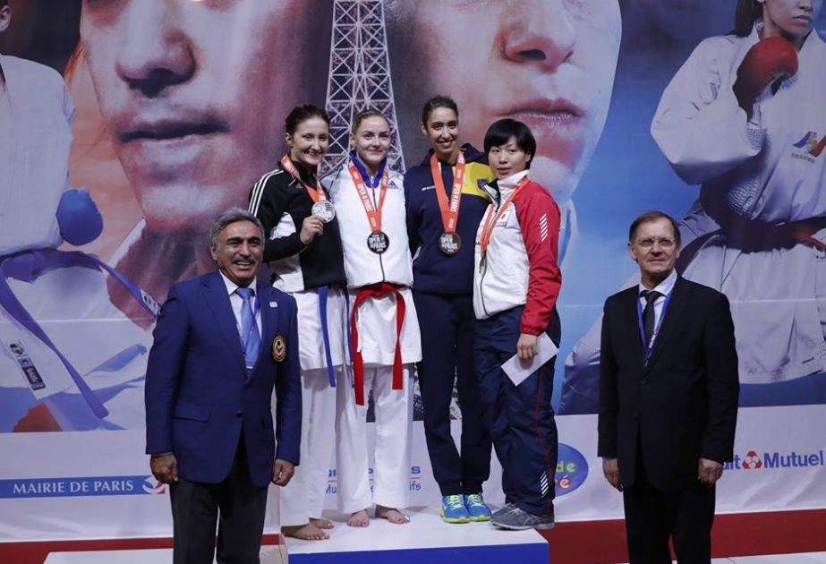 Azərbaycan karateçisi Parisdə beynəlxalq turnirin gümüş medalını qazanıb