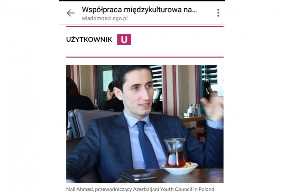 Polşa saytında Azərbaycanla bağlı məqalə yerləşdirilib