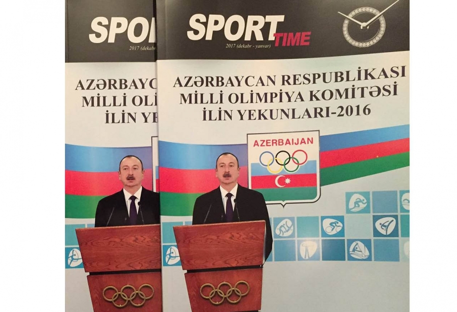 “Sport Time” jurnalının növbəti sayı ilin yekunlarına həsr olunub