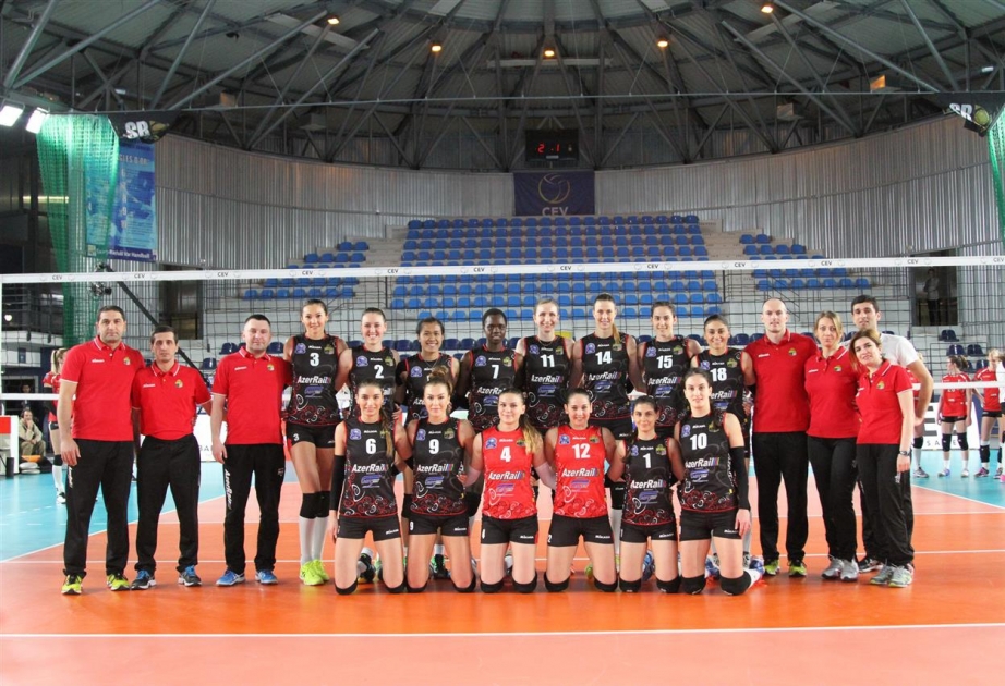 Azerrail Baku down French champions in three sets
