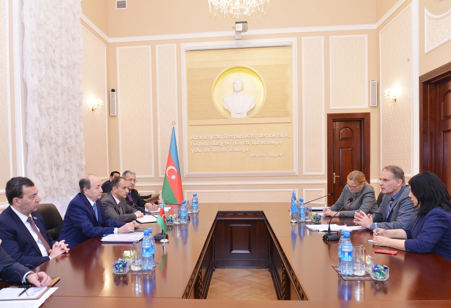 Azerbaijan’s Justice Minister received PACE rapporteur on Azerbaijan