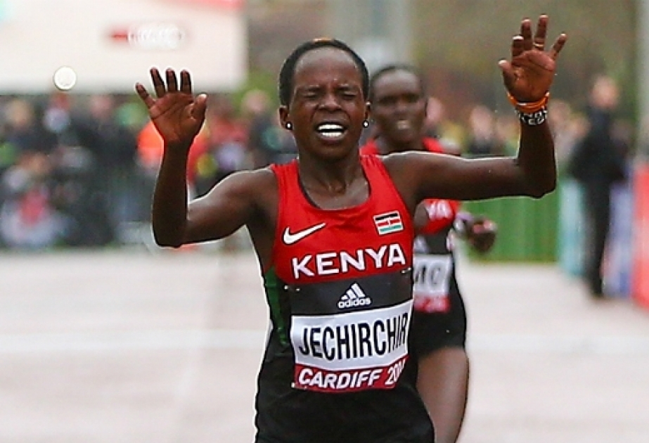 Weltrekord im Halbmarathon von Peres Jepchirchir