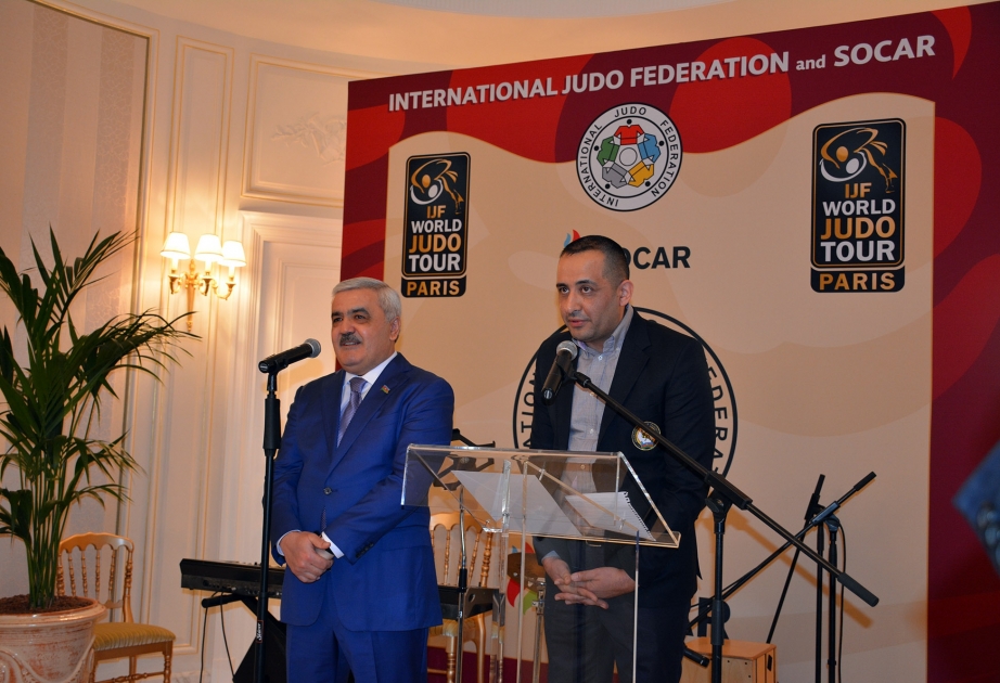 Dünya cüdo ailəsinin üzvləri Parisdəki Azərbaycan Mədəniyyət Mərkəzində toplaşıb VİDEO