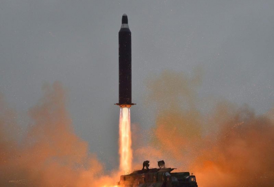 Nordkoreas jüngstes Test von Mittelstreckenrakete