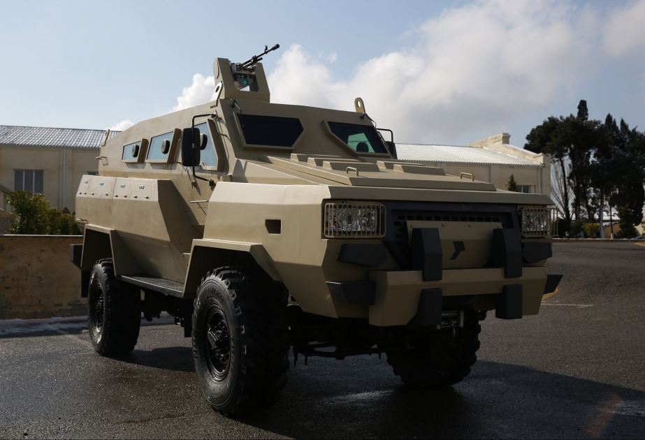 Azerbaijan unveils first national armored fighting vehicle VIDEO