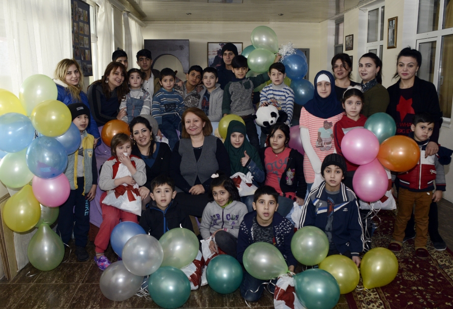 AZERTAC employees visit Umid Yeri orphanage VIDEO