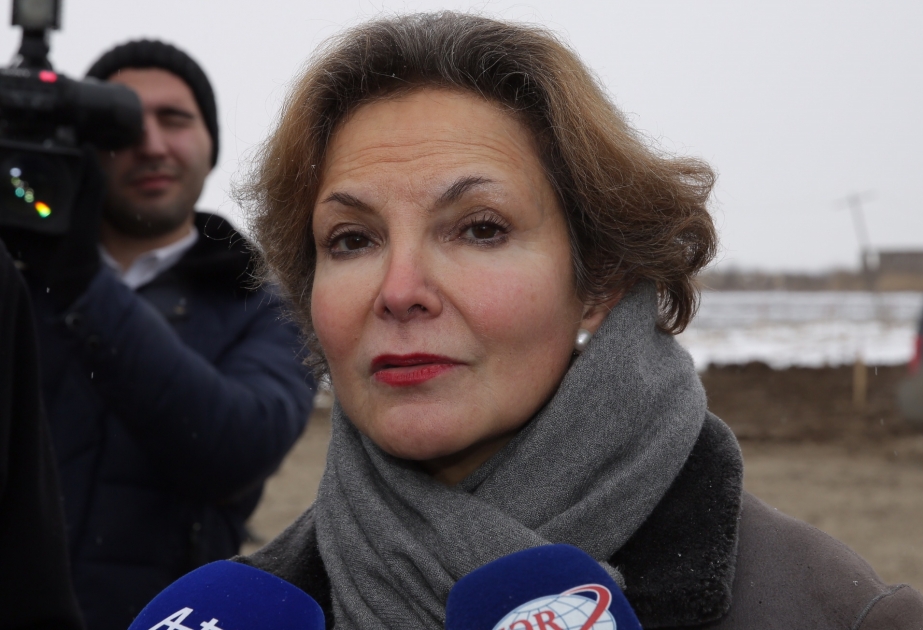 Botschafterin Aurélia Bouchez: Frankreich unterstützt friedliche Lösung des Berg-Karabach-Konfliktes VIDEO