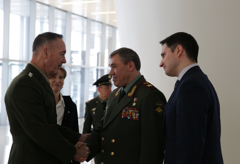 В Баку состоялась встреча начальника Генеральных штабов США и начальника Генерального штаба Вооруженных сил России ОБНОВЛЕНО