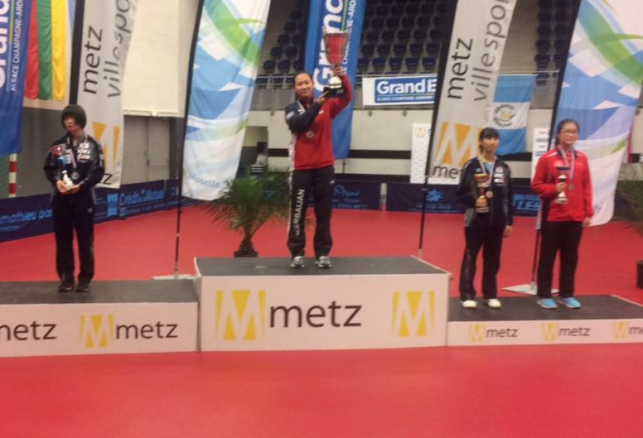 Azərbaycan tennisçisi Fransada beynəlxalq turnirdə qızıl medal qazanıb