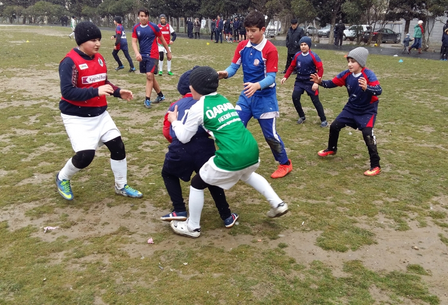 “Qarabağ” və “Pələng” reqbi klubları yoldaşlıq görüşündə qüvvələrini sınayıblar