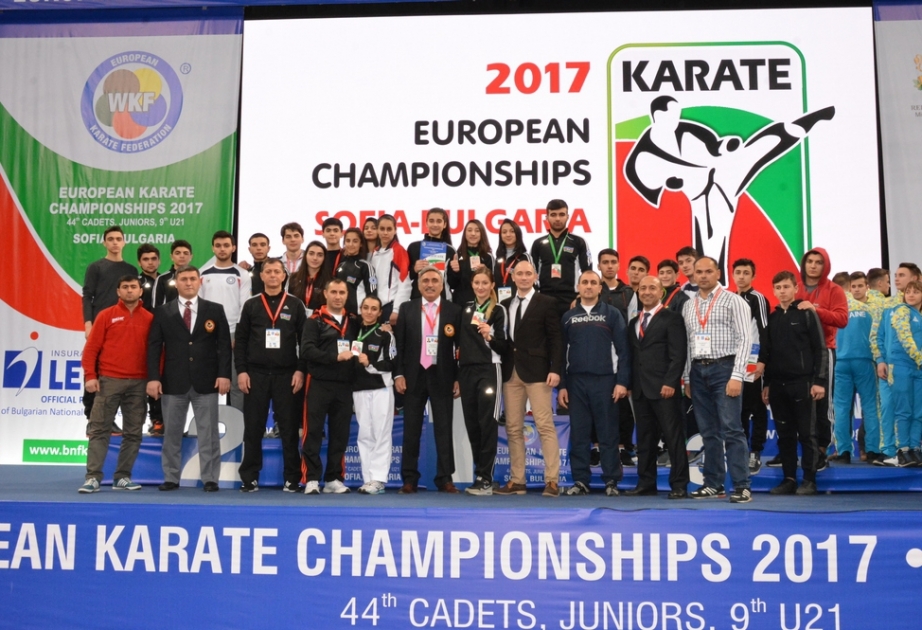 Karateçilərimiz Avropa çempionatını 4 medalla başa vurublar