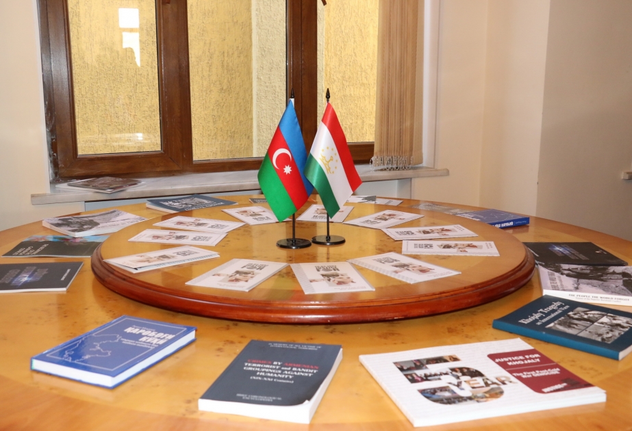 Tacikistanda Xocalı soyqırımının 25 illiyi ilə bağlı mətbuat konfransı keçirilib