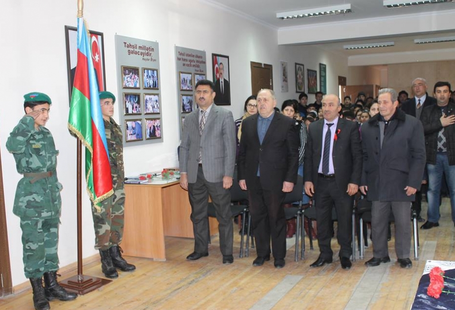 İsmayıllının Qarabağ qəsəbəsində Xocalı soyqırımı qurbanlarının xatirəsi anılıb