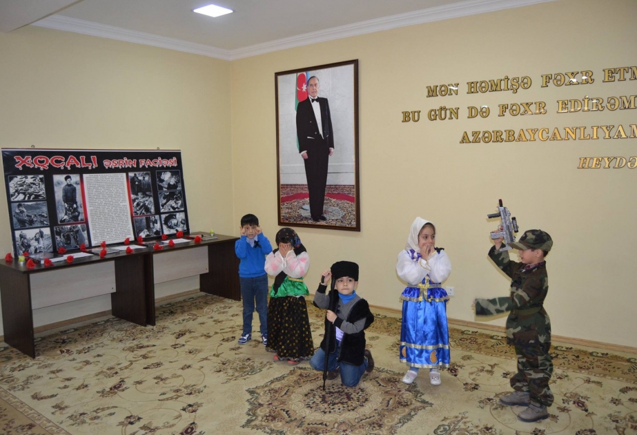 Siyəzəndə Xocalı faciəsi qurbanlarının xatirəsi yad edilib