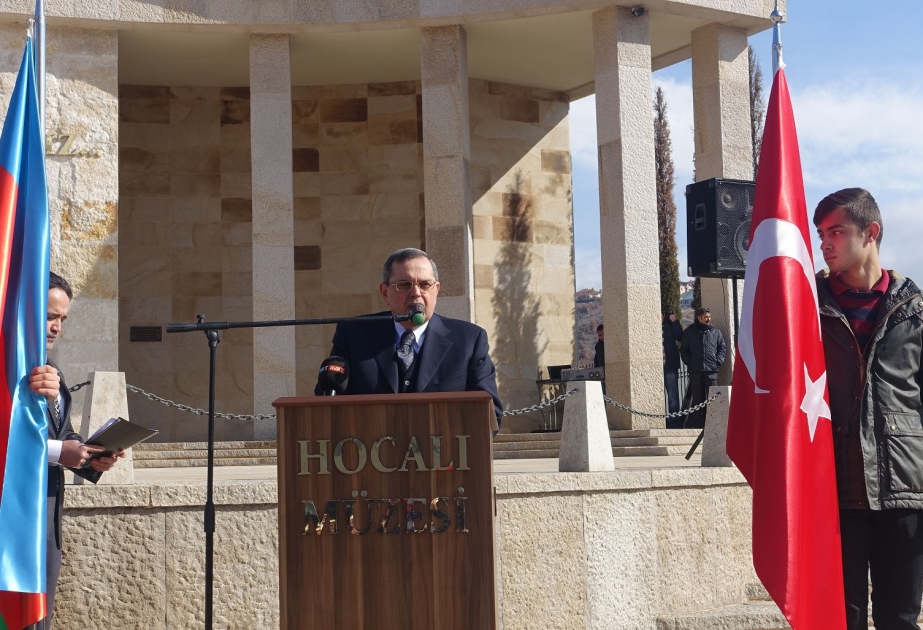 Ankarada Xocalı soyqırımı qurbanlarının xatirəsi yad edilib