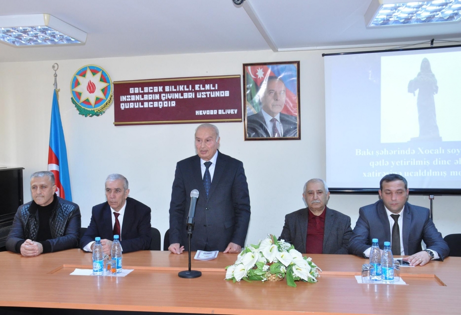 Liseydə Xocalı faciəsi qurbanlarının xatirəsi anılıb