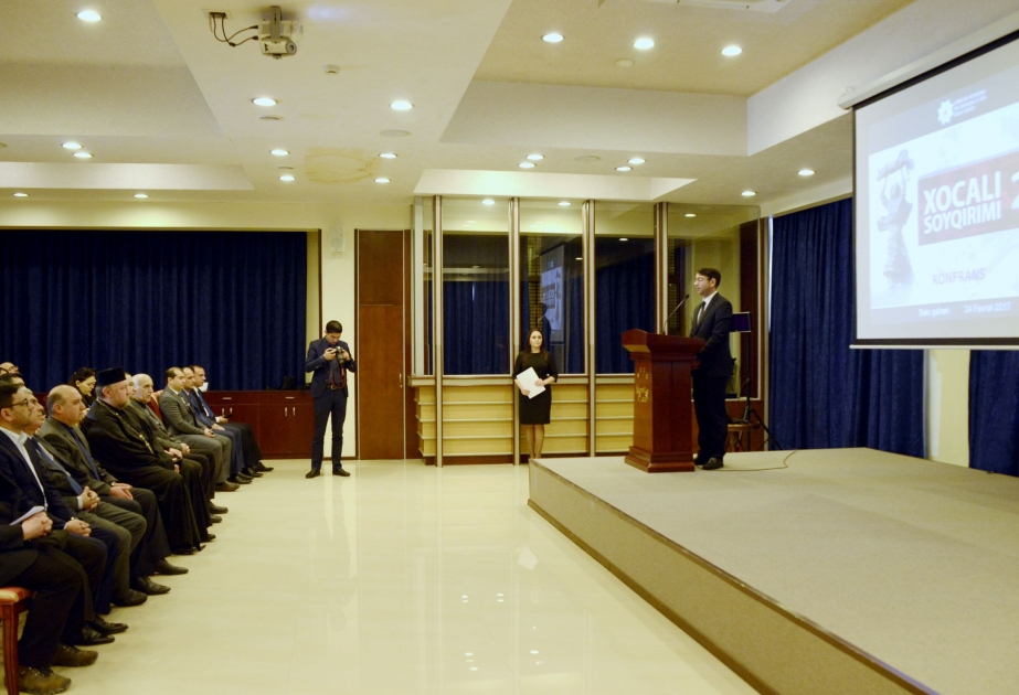 Bakıda Xocalı faciəsi ilə bağlı konfrans keçirilib