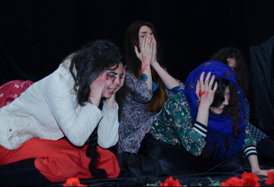 Xocalıya həsr olunan tamaşa - “Əsirlikdə bir gün”