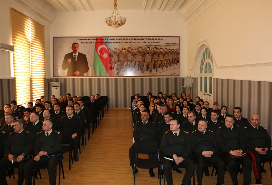 Xocalı şəhidlərinin xatirəsi Səfərbərlik və Hərbi Xidmətə Çağırış üzrə Dövlət Xidmətində anılıb
