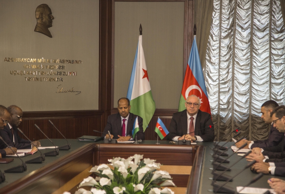 L’Azerbaïdjan et Djibouti signent un accord intergouvernemental en matière d’aviation civile