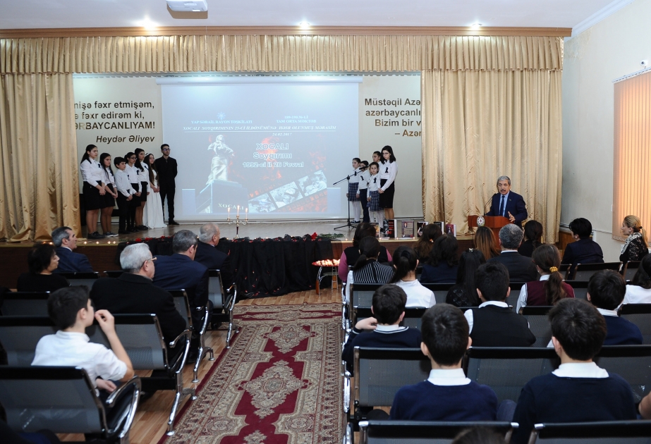 Xocalı qətliamı XX əsrin ən dəhşətli soyqırımlarından biridir