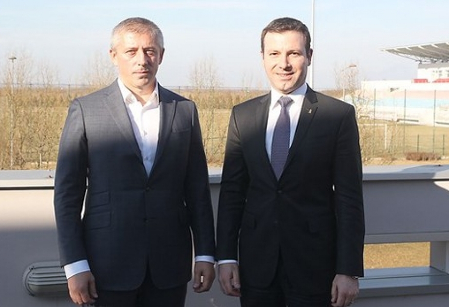 AFFA-nın baş katibi Serbiya Futbol Federasiyasının prezidenti ilə görüşüb