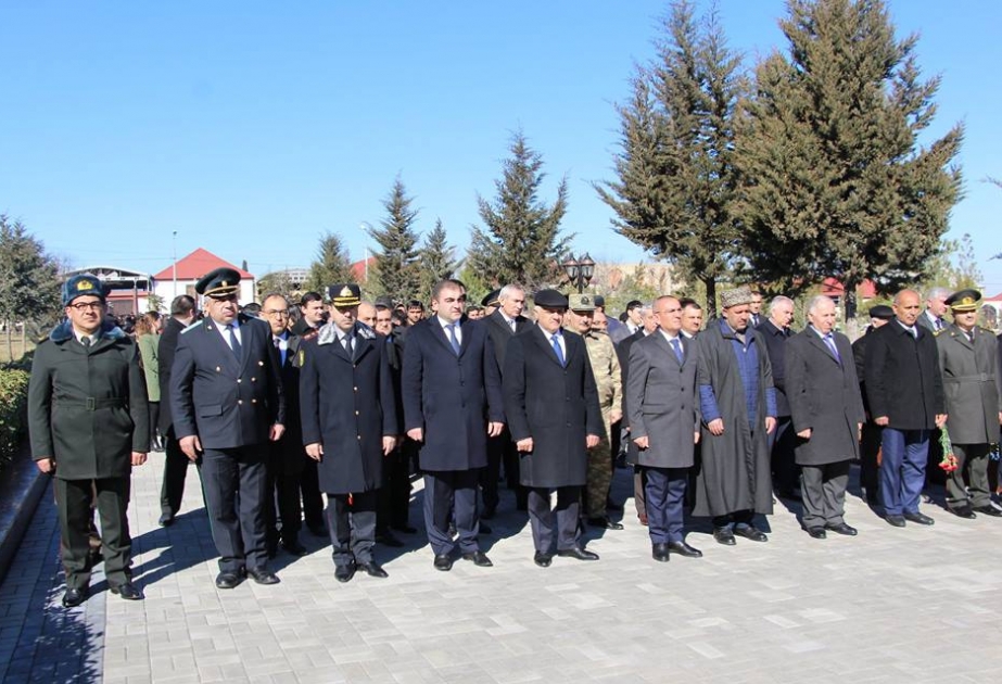 Şəmkirdə Xocalı soyqırımı qurbanlarının xatirəsi anılıb