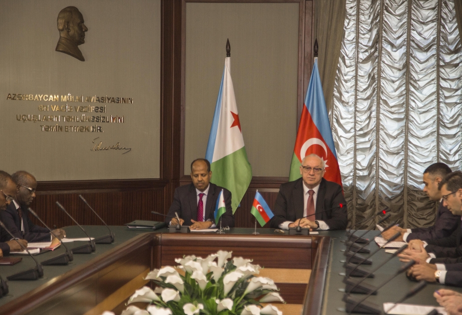 阿塞拜疆与吉布提签署民航合作政府间协议