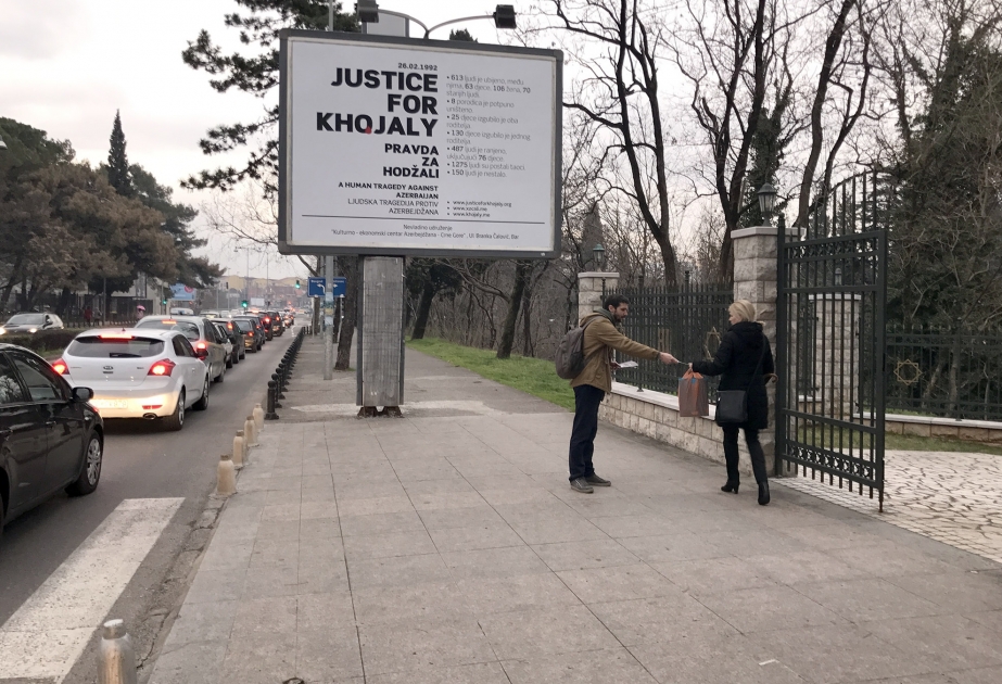 Monteneqro xəbər portalında Xocalı haqqında məqalə dərc olunub