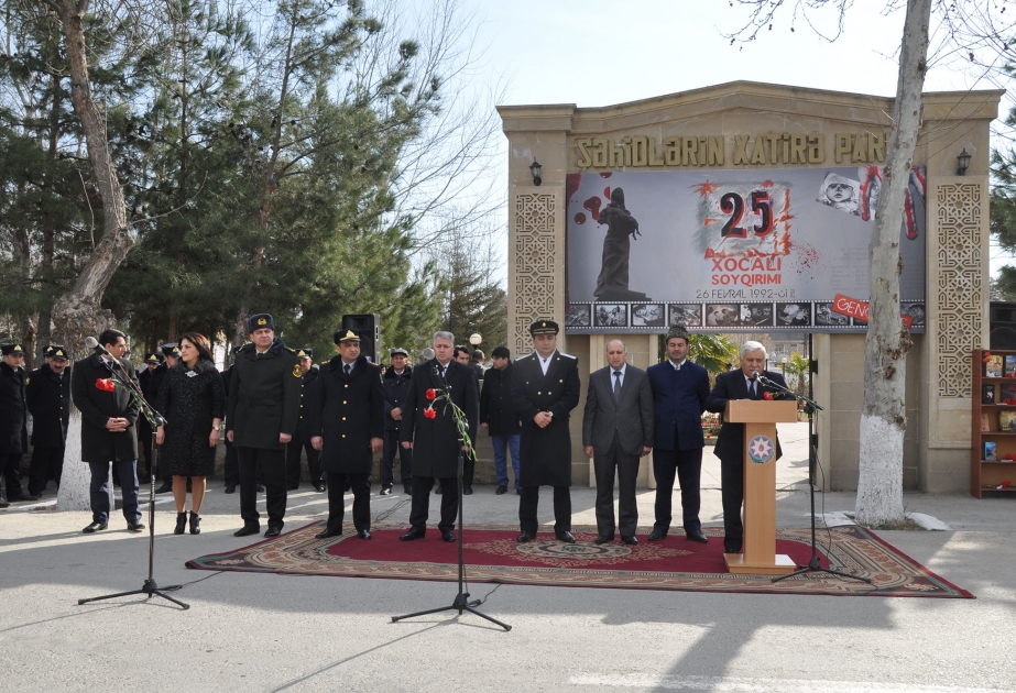 Zərdabda Xocalı faciəsi qurbanlarının xatirəsi anılıb