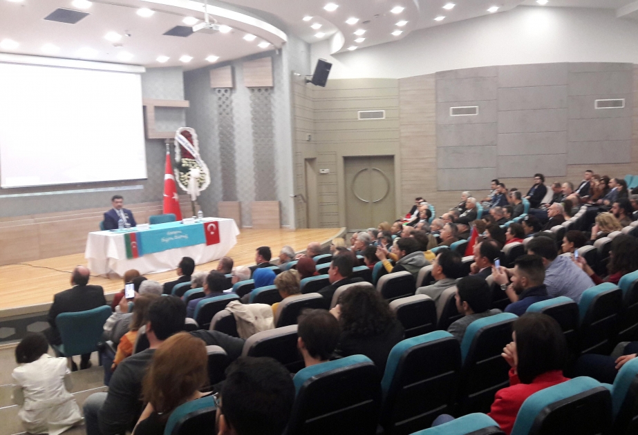 İzmirdə Xocalı soyqırımına həsr olunan anma mərasimi və konfrans keçirilib