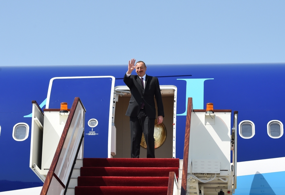 President Ilham Aliyev ended official visit to Qatar VIDEO