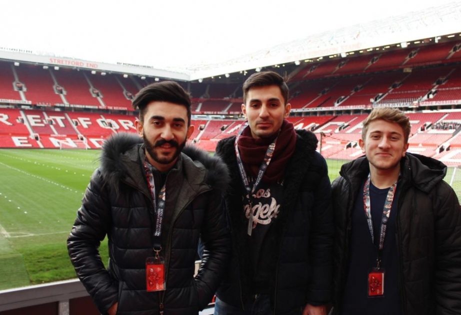 Winners of mini-football championship organized by Bakcell visit Manchester