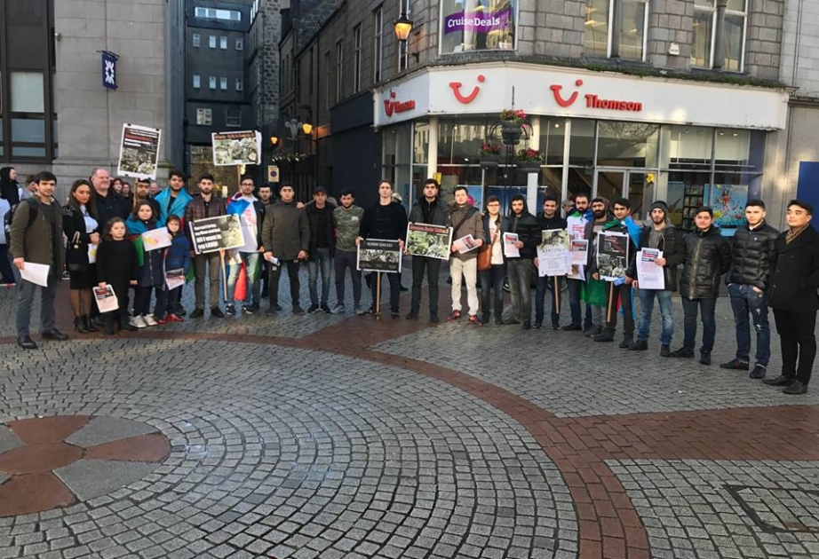 25 years of Khojaly tragedy commemorated in Aberdeen Azerbaijan Society of Great Britain