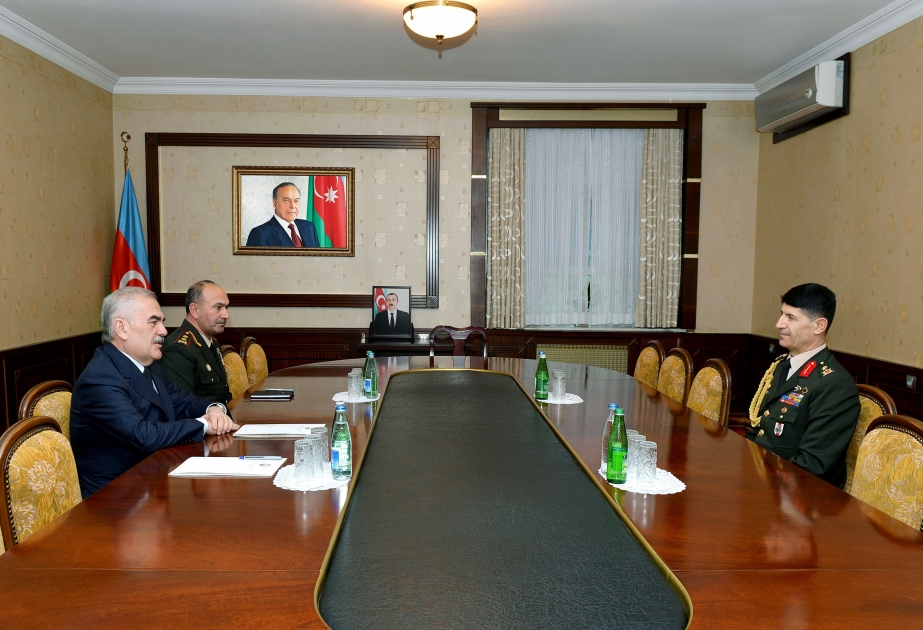 Chairman of Nakhchivan Supreme Assembly meets with Turkish military attaché