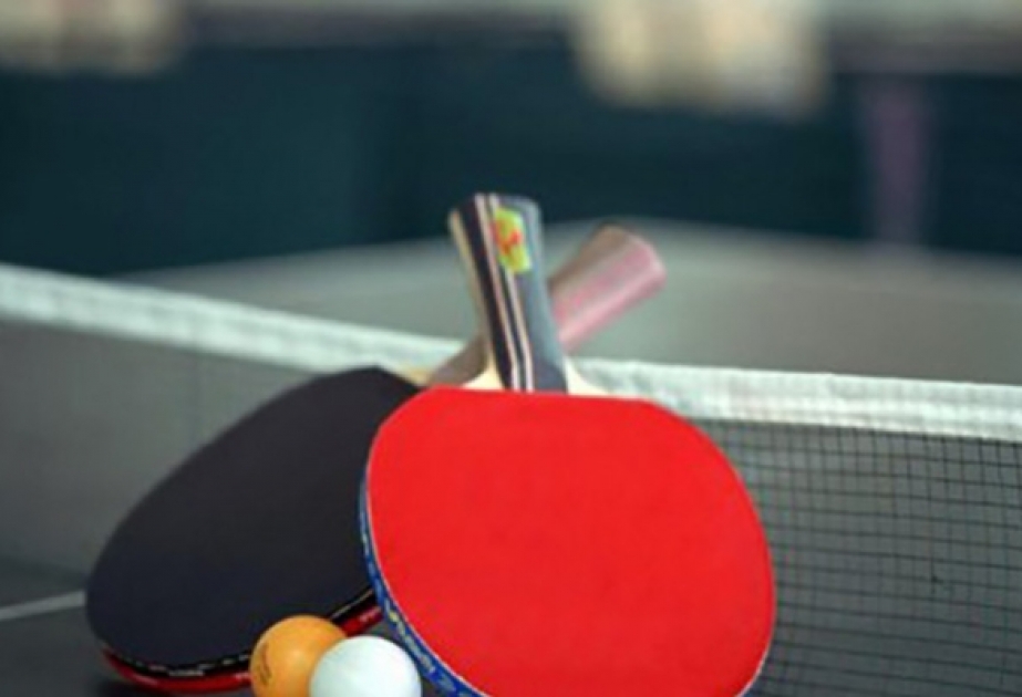 Stolüstü tennis üzrə ölkə çempionatı start götürüb