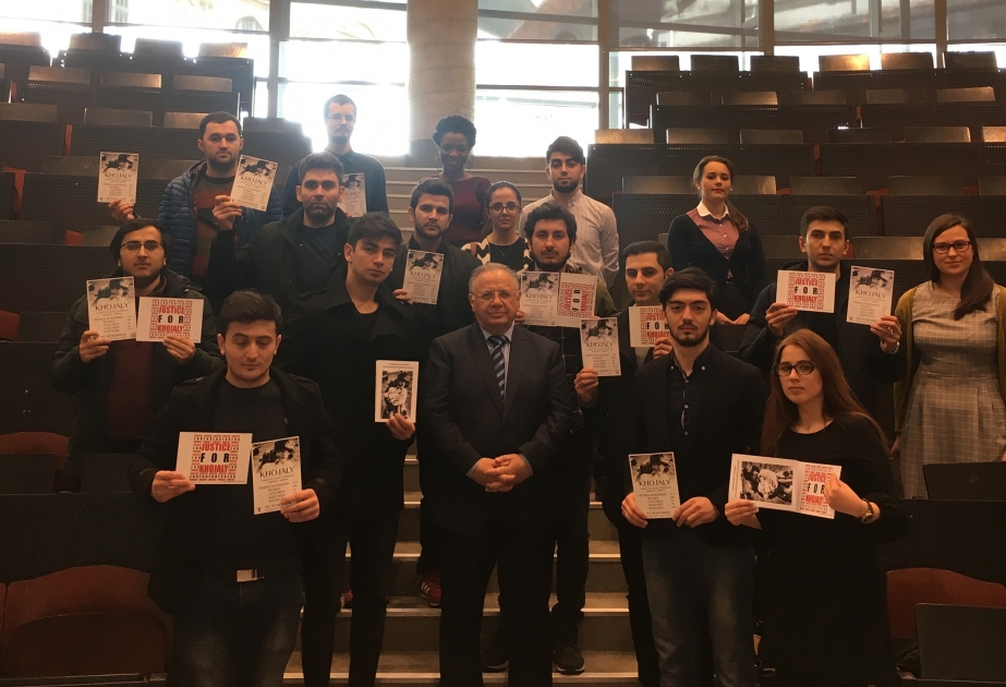 Polşanın Vrotslav Universitetində Xocalı faciəsinə həsr edilmiş tədbir keçirilib