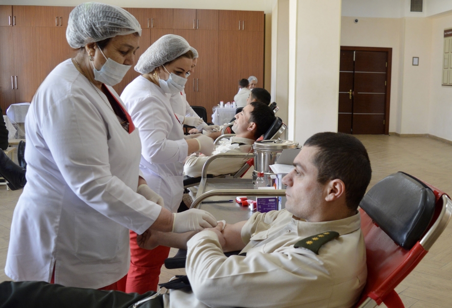 Daxili Qoşunların hərbi qulluqçuları “Talassemiyasız həyat naminə” layihəsində iştirak ediblər