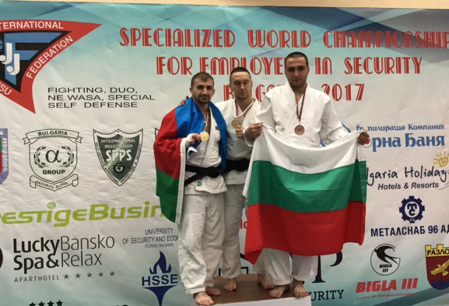 Azərbaycan idmançıları ciu-citsu üzrə dünya çempionatında 1 qızıl və 3 gümüş medal qazanıblar