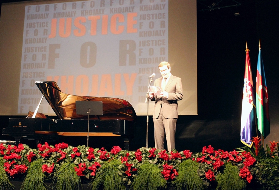 Xorvatiyada Xocalı soyqırımının 25-ci ildönümü ilə əlaqədar anım konserti keçirilib