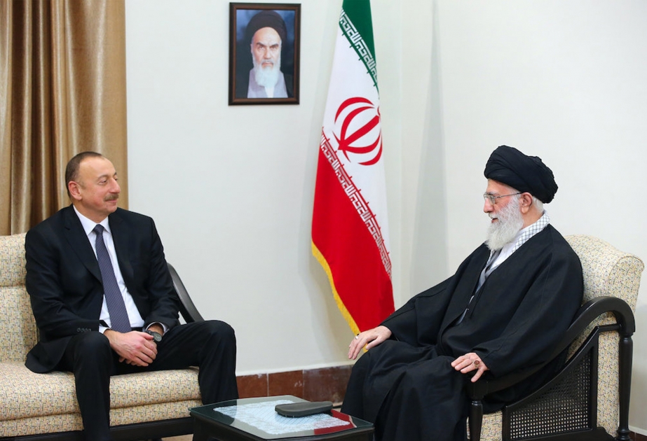 Entretien du président azerbaïdjanais Ilham Aliyev avec l'ayatollah Sayed Ali Khamenei VIDEO