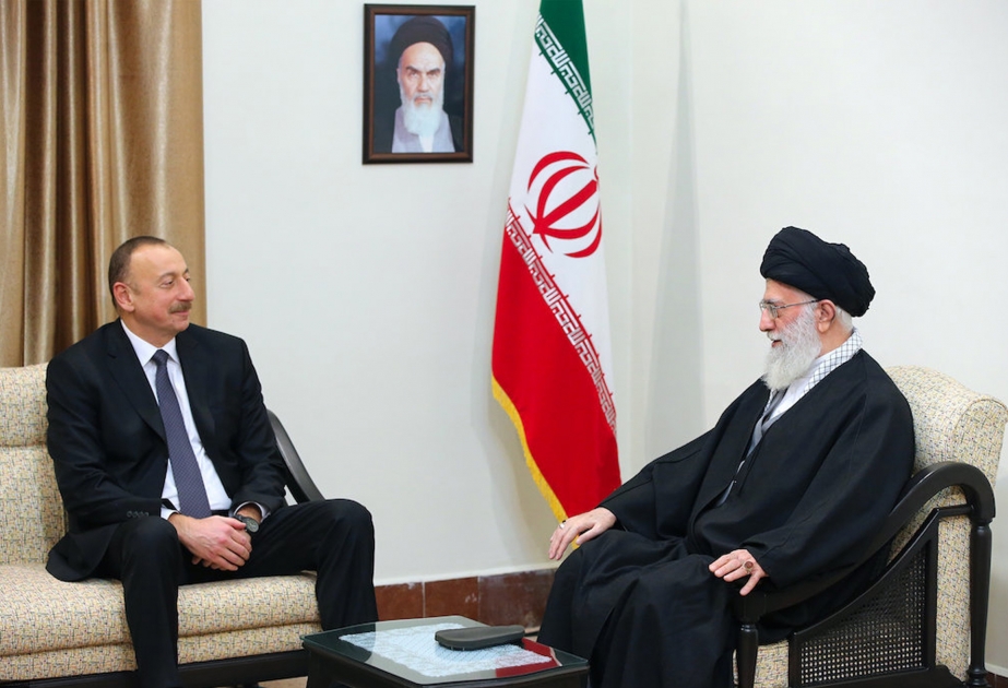 الرئيس علييف يلتقي المرشد الديني الأعلى الخامنئي – إضافة