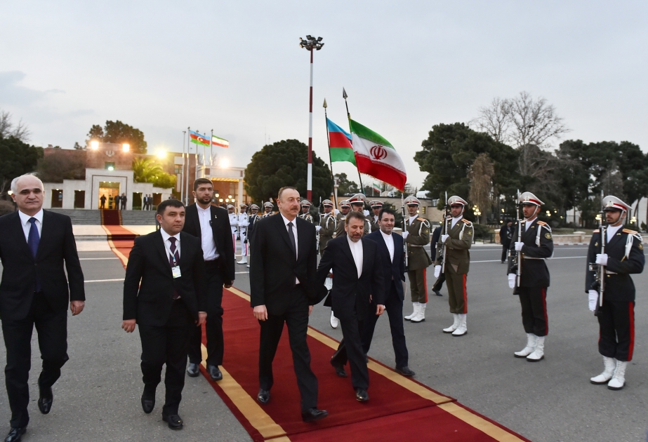 Le président azerbaïdjanais achève sa visite officielle en Iran VIDEO