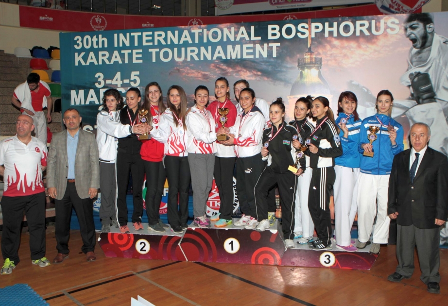 Azərbaycan karateçiləri 30-cu beynəlxalq Bosfor turnirində 19 medal qazanıblar